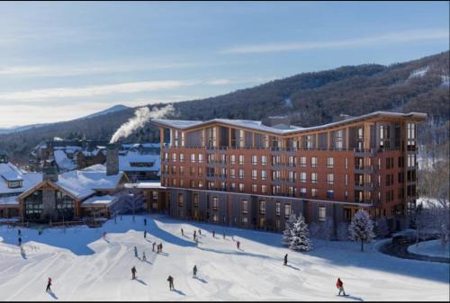 Stowe Area House | 4F One Spruce Peak Stowe Mountain Resort Ski in Ski Out 4 bed Sleeps 10
