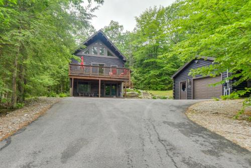 Conway House | All-Season Log Cabin Escape! 11 Mi to Cranmore Mtn