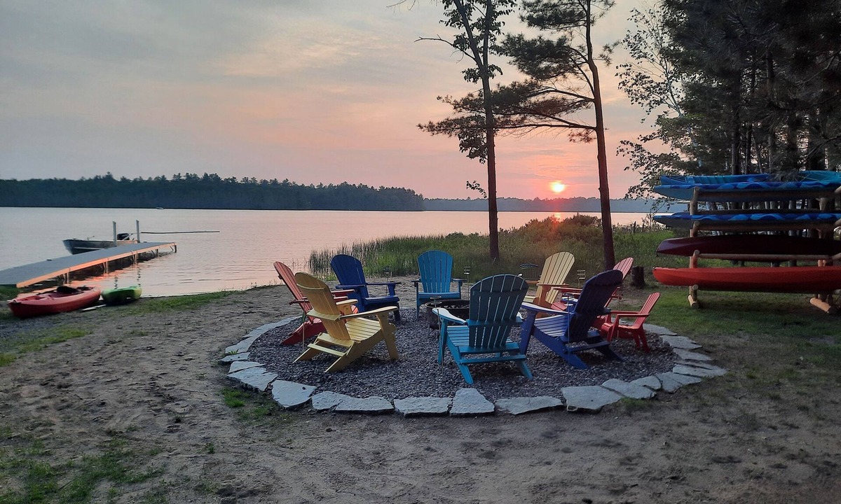 Eagle River House | Beautiful Lakefront Home on Crystal Clear, Private, Full Recreation Lake