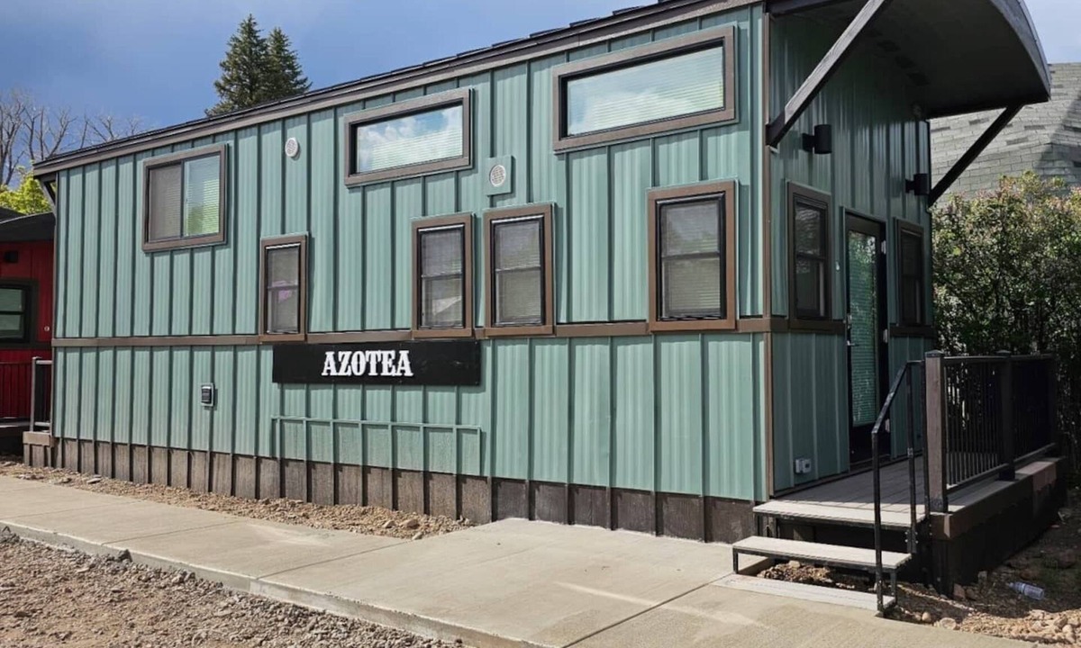 Chama Apartment | Chama Crossing - Tiny Train Next to Railroad
