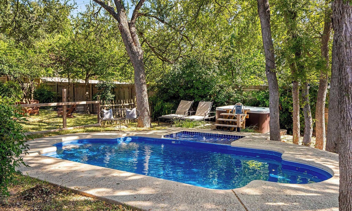 Round Rock West House | Chic Escape: Pool, Hot Tub, Gym & Playroom