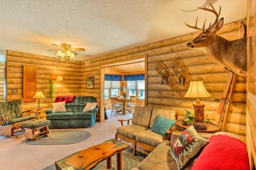 Lake Nebagamon House | Fish & Hike: Wooded Cabin 9 Mi to Lake Nebagamon!