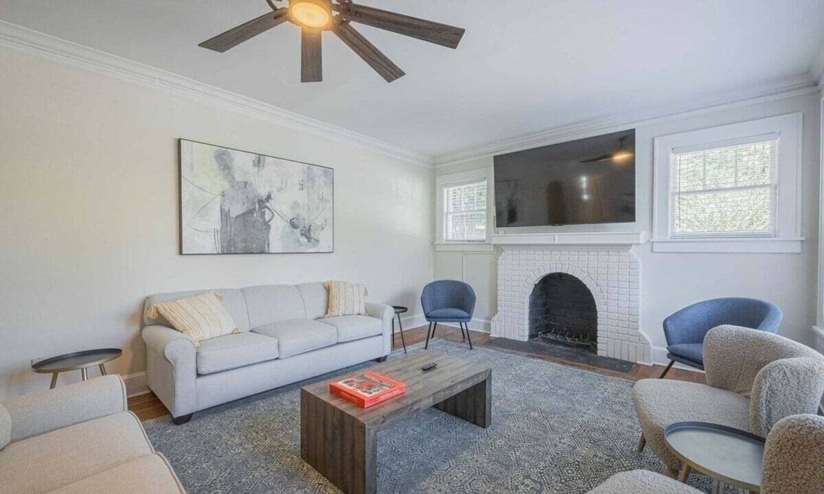 Athens House | Five Points Mill House w/Firepit