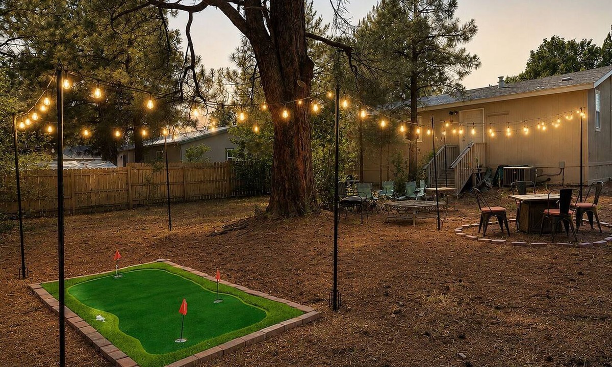Kachina Village House | Flagstaff Retreat - Mini Golf, Fireplace, AC, 12 Guests Max