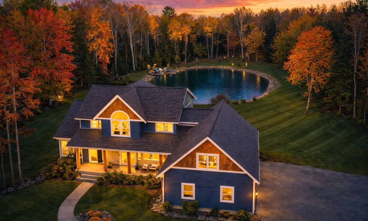 Mosinee House | Hemlock Drift | Pond, Sauna, Hot Tub & Arcade Room