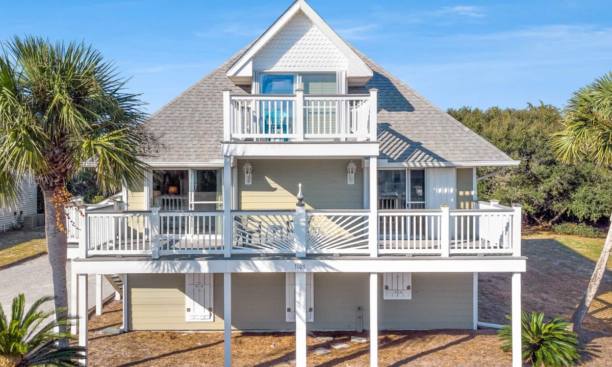 Seagrove Beach House | Holzworth House - Seagrove Beach Home With Gulf Views Large Decks And 2 Bikes