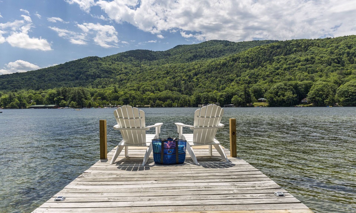 Newbury House | Lake Sunapee Waterfront, Sandy Beach Cove, 75' Dock & minutes from Mt. Sunapee