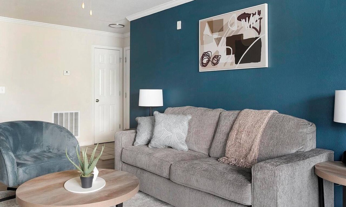 Murfreesboro Apartment | Landing | Chic 2BD, Game Room, Courtyard