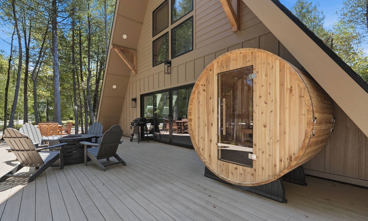 Egg Harbor House | Luxury A-Frame w/Lake Access, Great For Families