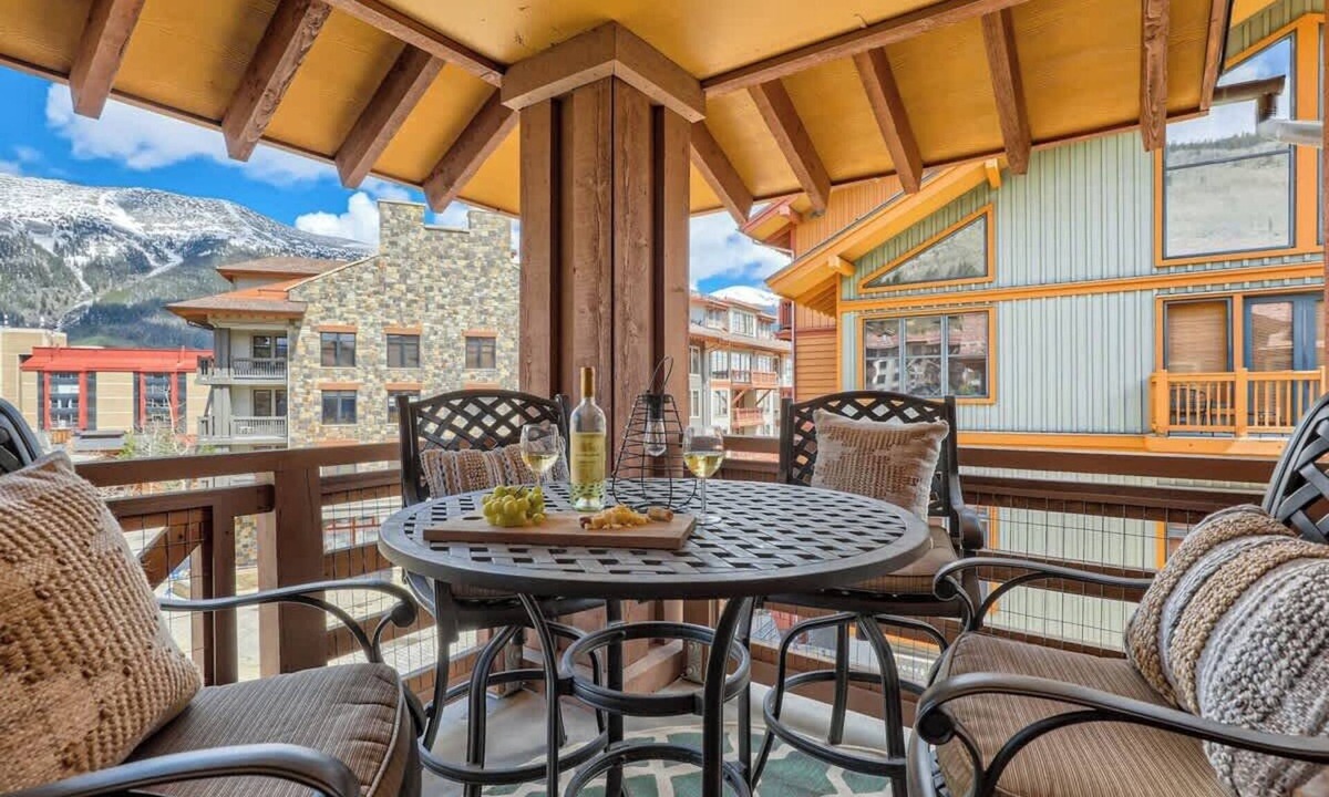 Copper Mountain Village Apartment | Luxury Slope & Village Views, Deck, Steps to Lifts