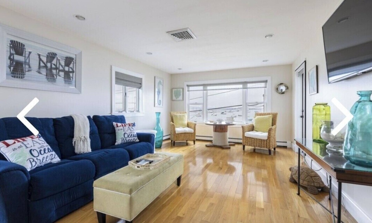 Jamestown Condo | Luxury waterfront condo in Historic Jamestown, RI, steps to the beach.