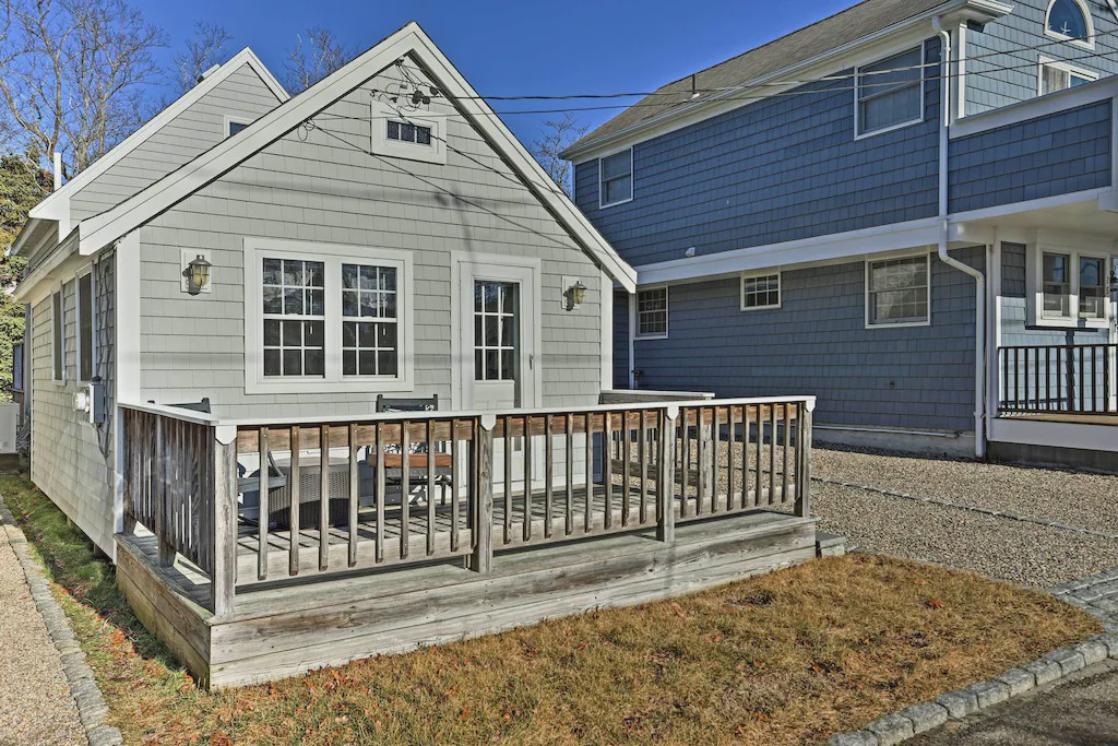 Popponesset House | Mashpee Home Steps to Popponesset Beach!