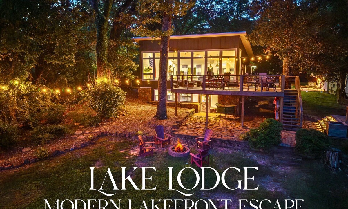 Rockwell House | Modern Lakefront Escape | Private Dock | Hot Tub