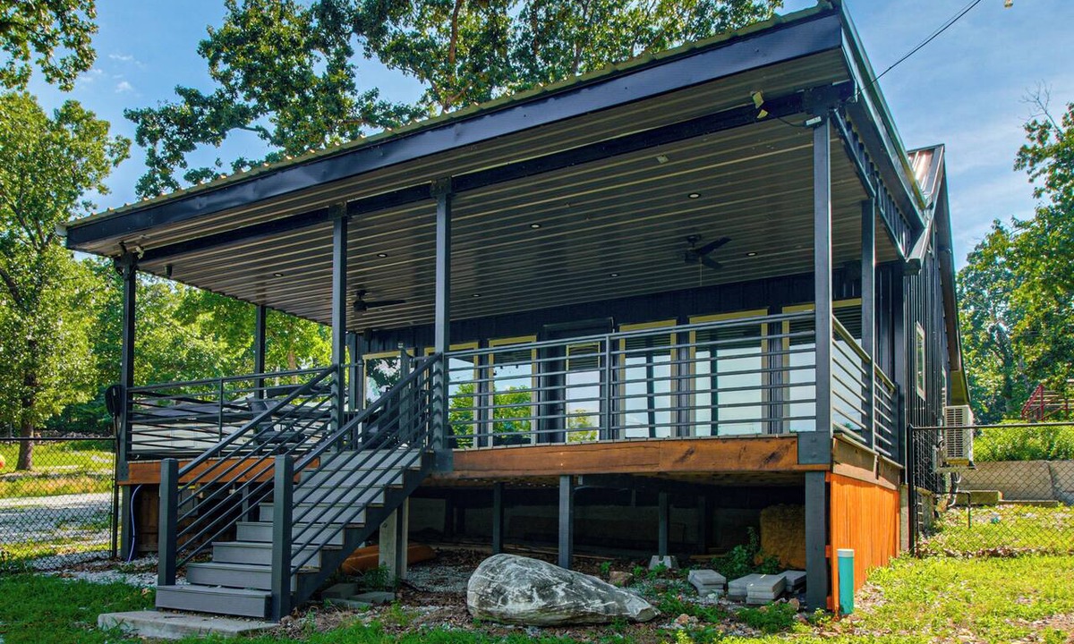 Fairland Cabin | Private Boat Dock on Grand Lake! Modern Cabin