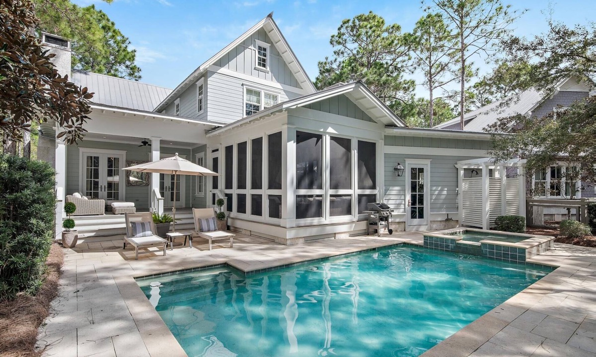 Forest District House | Private Pool Retreat with Sitting Spa, Forest Views, and 4 Adult Bikes