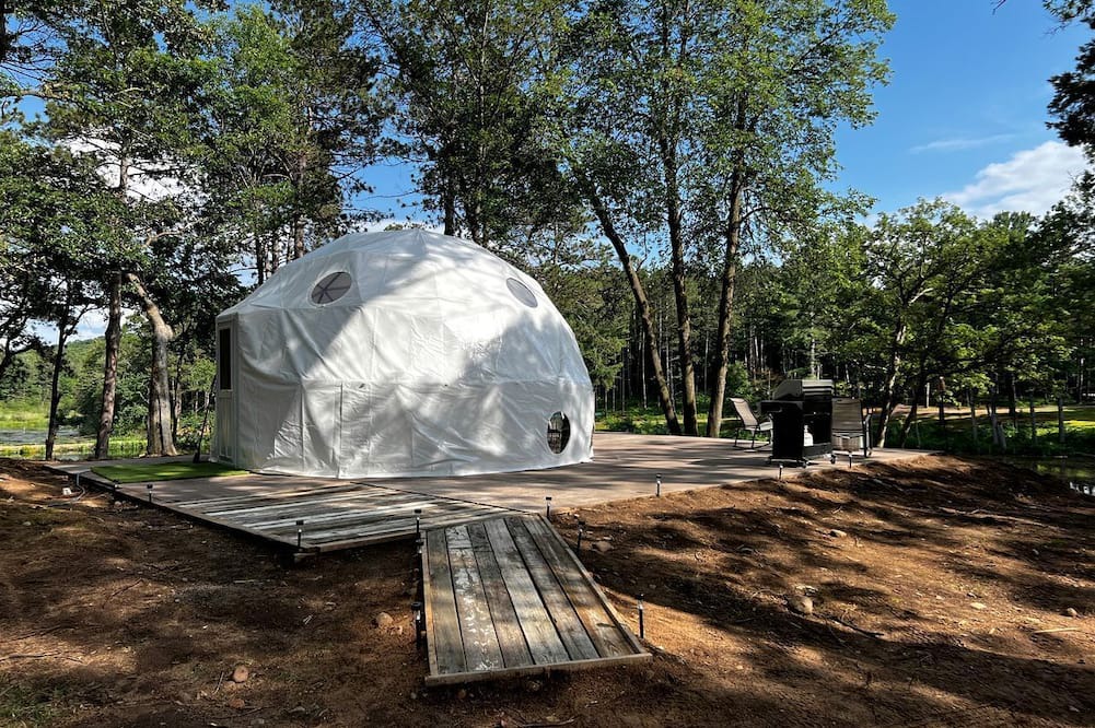St Croix Falls Cabin | Pure Glamping Dome in Saint Croix Falls, Wisconsin