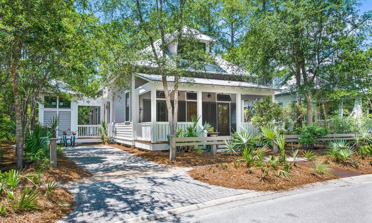 Forest District House | Relaxing WaterColor Stay with Bikes and Access to Beach Club