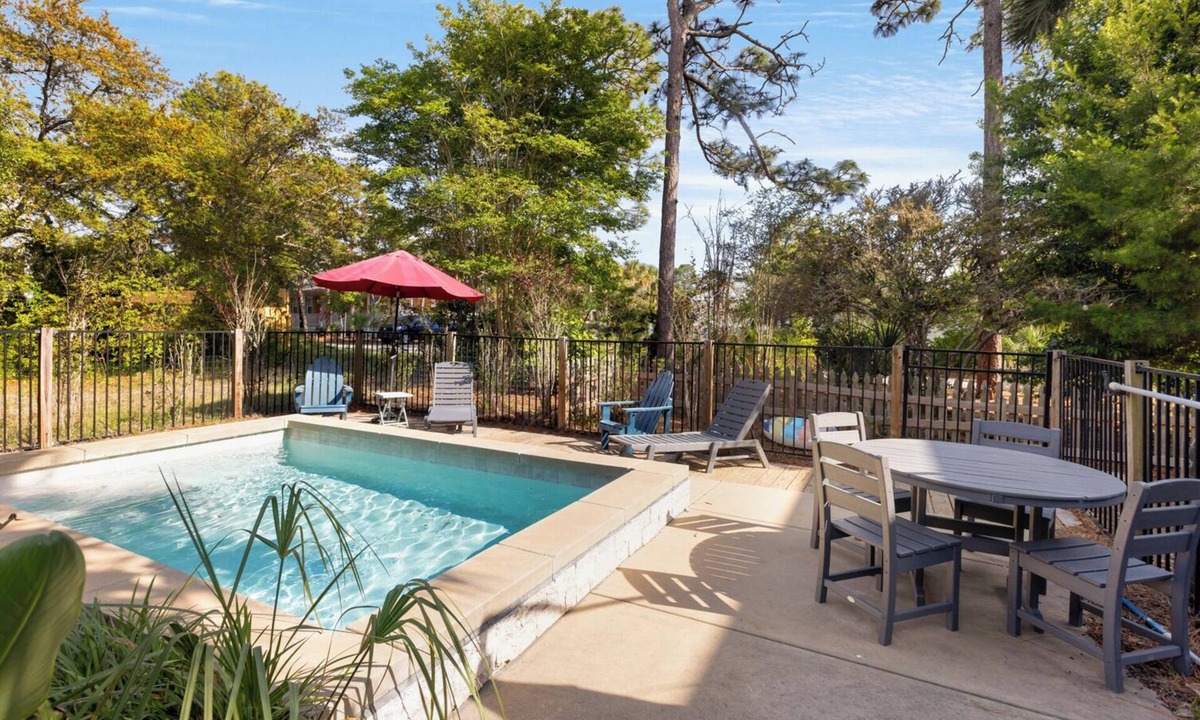 San Juan House | Seagrove - Private Heated Pool - Golf Cart