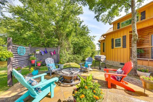 Hot Springs House | Secluded & Peaceful: 'Tree Top Cabin' w/Loft