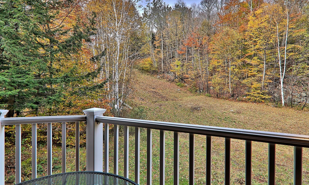 Ludlow Condo | Ski-in/out condo with tennis court, mountain views, & washer/dryer