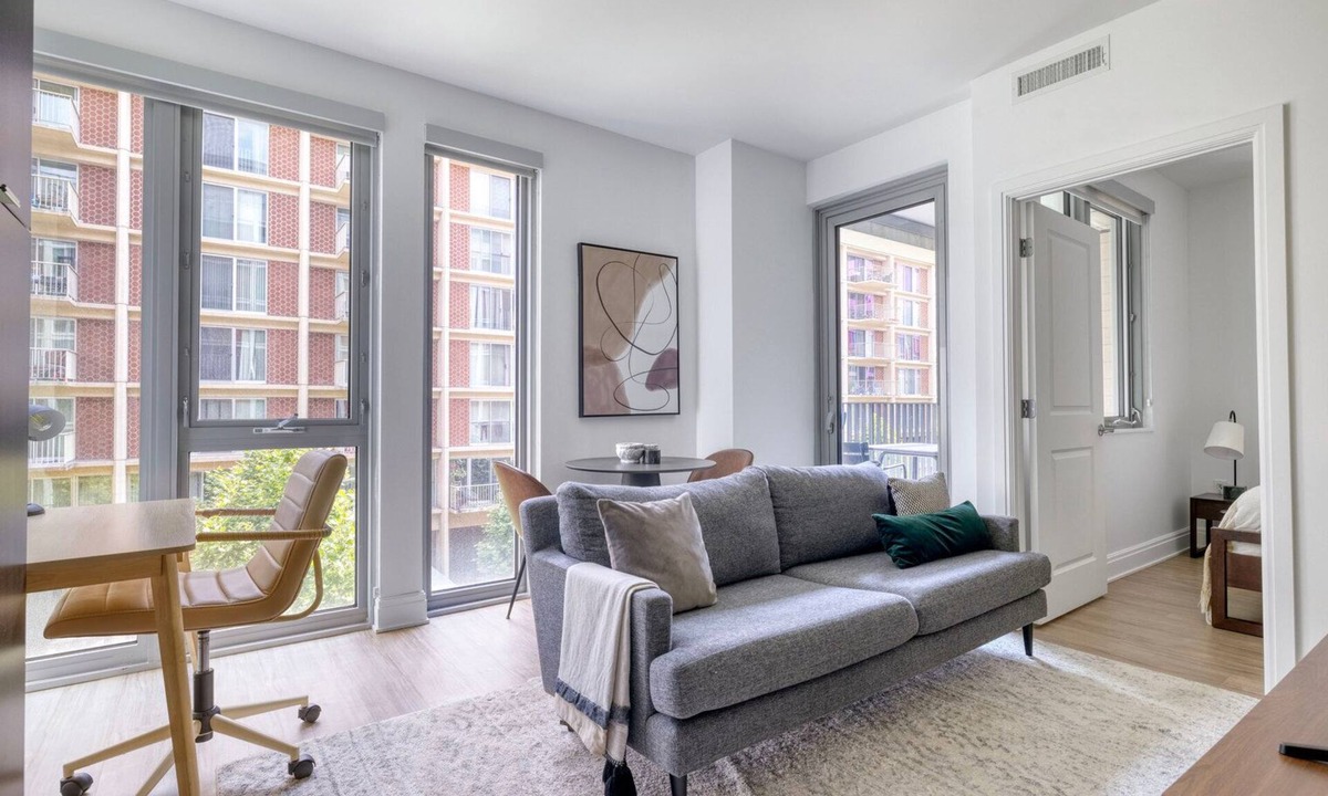 Capitol Hill Apartment | Sweet SW Waterfront 1BR w/Gym & Roof Pool, nr Train, by Blueground