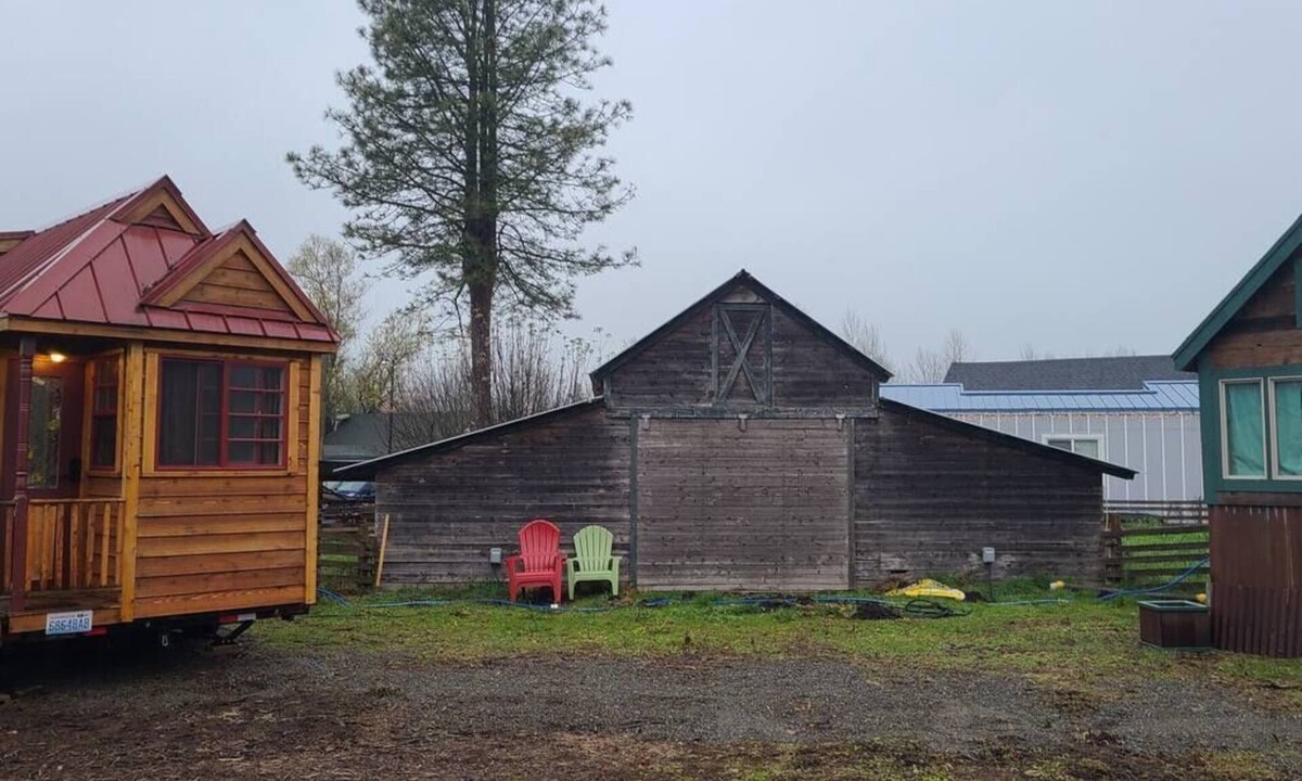 Buckley Cabin | Tiny Home Hotel Tumbleweed Cypress #1 on the farm