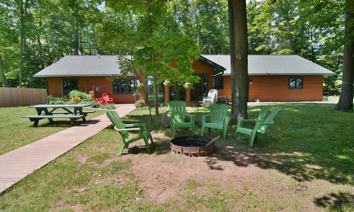 Cable House | Wheelchair Accessible Lodging on Beautiful Lake Namakagon | Lakefront | Dock