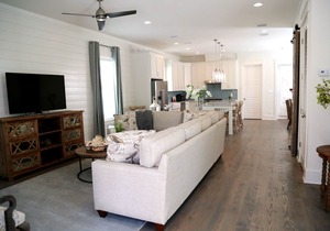 GORGEOUS Home on 30A! Six seater golf cart included!