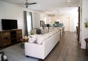 GORGEOUS Home on 30A! Six seater golf cart included!
