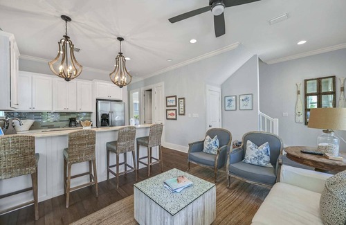 Seacrest Beach House | 4BR Beach Home, Electric Bikes, Large Pool, Arcade, Fire Table