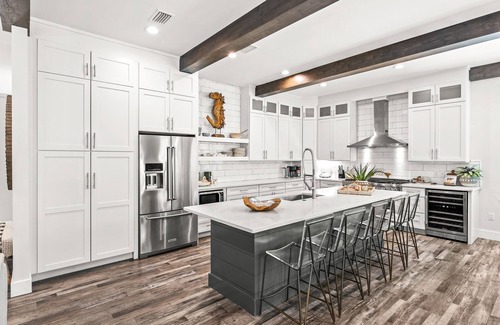 Seagrove Beach House | Book a Fall Getaway Today! Private Heated Pool! 5 Adult Bikes! Short Bike Ride to the Beach!