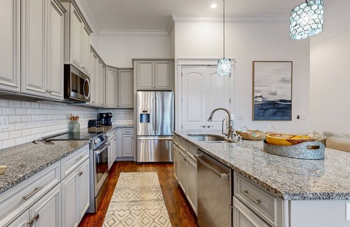 Village of Sugar Beach House | Gathering Thyme: WiFi, porch, backyard, & pool - short walk to beach