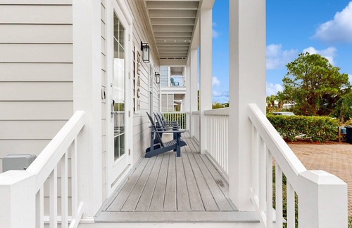 Village of Sugar Beach House | Gathering Thyme: WiFi, porch, backyard, & pool - short walk to beach