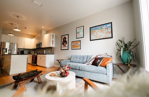 Martindale Apartment | 1Br Loft - Historic Martindale, with sleeper sofa