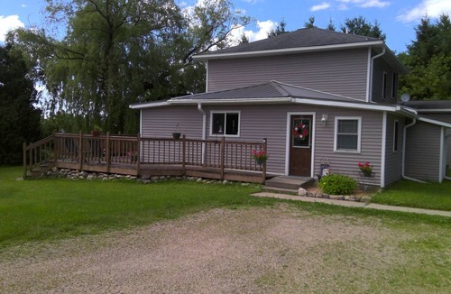 Beaver Dam House | 2 bed, 2 bath home on 5 acres with a garage, saltwater pool, firepit, and more!
