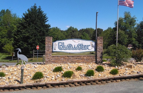 Blue Water House | 22 Ft Thor Motor Coach, private camping site with water access at Lake Anna, VA.