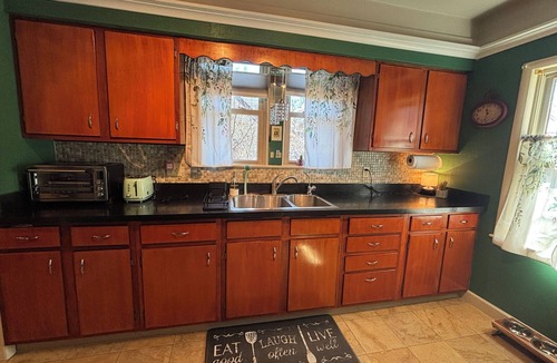 Kenosha House | 3 blocks from Lake Michigan: Clean, cozy, convenient 2-bedroom with sauna