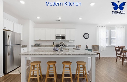 Pendergrass House | 3 BR/2.5 BA, Pets OK, Longer Stays OK, In-Unit W/D