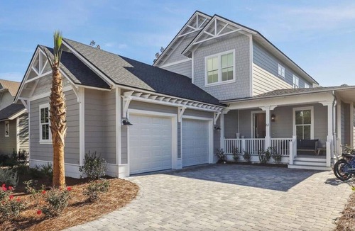 WaterSound West Beach House | 30A, Beach, Pool, 6 Seater Golf Cart, 4 Bikes and Free Golf Round Daily