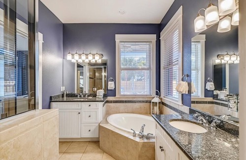 Village of Sugar Beach House | 30A Seagrove Beach Vacation Rental with PRIVATE POOL + Golf Cart + Bikes!