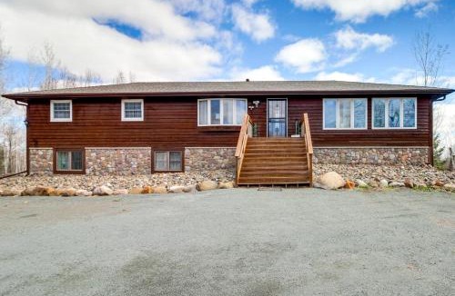Brook Park House | 40-Acre Brook Park Retreat Near Lakes & Fishing!