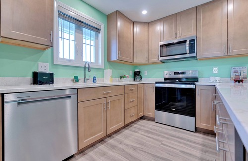 Old Orchard Beach House | Across the street from the beach with EV Charger. Unit A in Duplex
