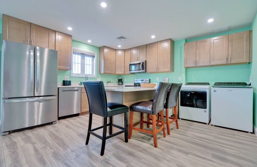 Old Orchard Beach House | Across the street from the beach with EV Charger. Unit A in Duplex