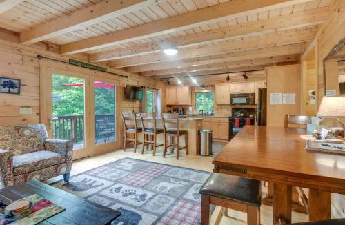 Conway House | All-Season Log Cabin Escape! 11 Mi to Cranmore Mtn