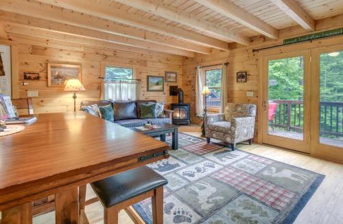 Conway House | All-Season Log Cabin Escape! 11 Mi to Cranmore Mtn