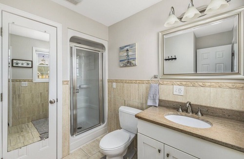 Warwick House | Beautiful home with water views & close to ocean