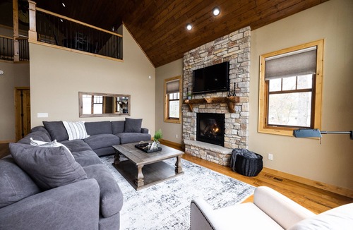 South Haven House | Beautiful Lake House with Private Beach, Large Yard - Great for Families