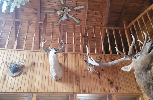 Jackson County Bed & Breakfast | Beautiful log home with a great view of the badlands national park.