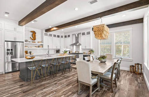 Seagrove Beach House | Book a Fall Getaway Today! Private Heated Pool! 5 Adult Bikes! Short Bike Ride to the Beach!