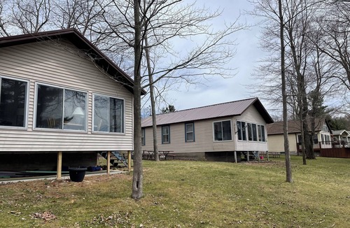 White Cloud Cabin | Cabin located on Robinson Lake. Rent all 3 for a multifamily vacation
